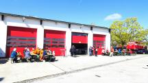  nochmals ein Blick zum FF-Geb�ude 